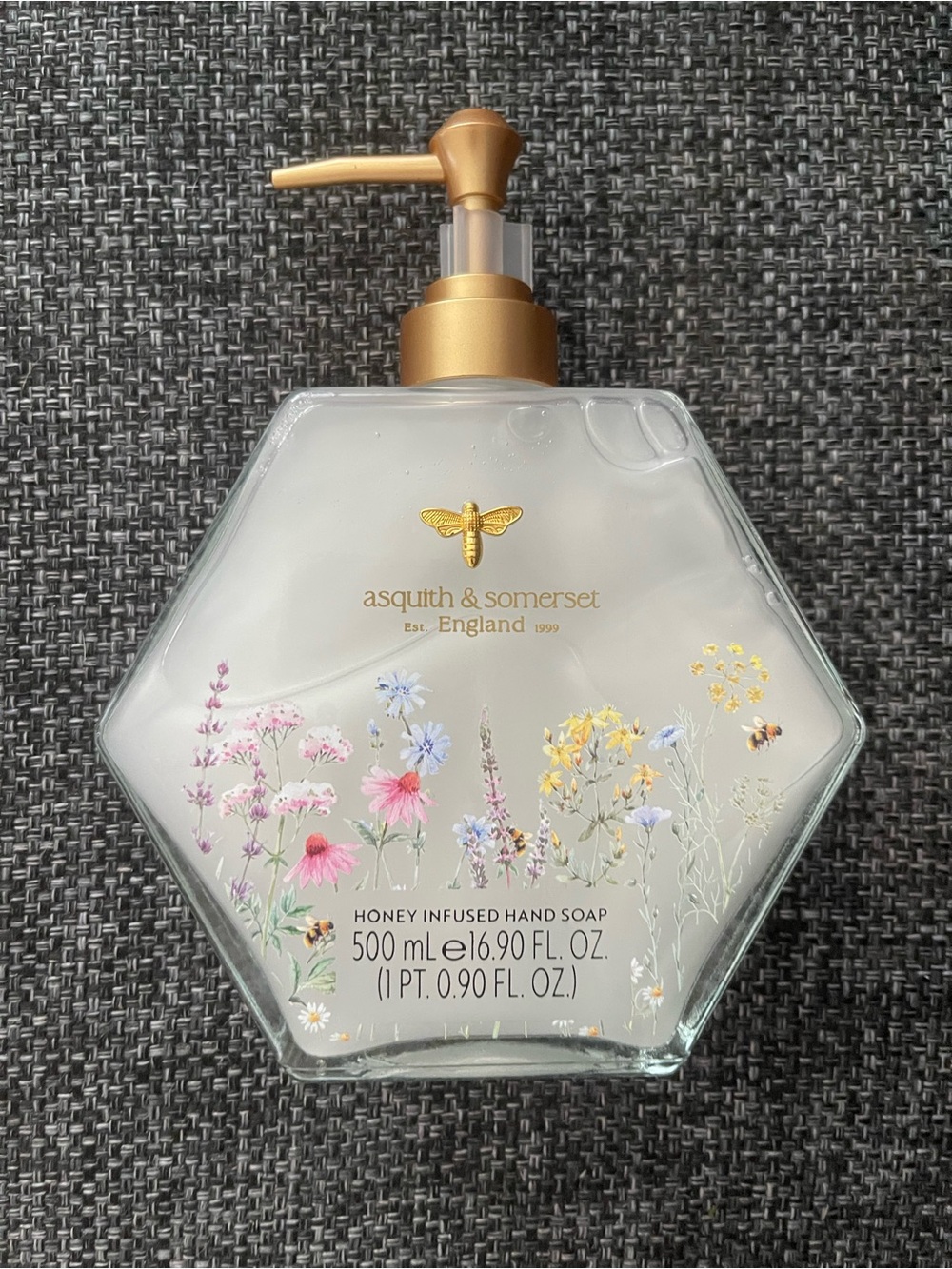 Honey Infused Hand Soap — White